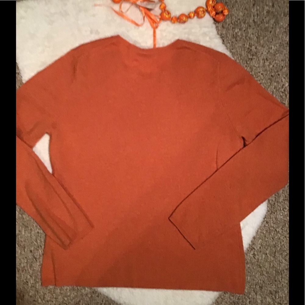 Women’s size large cashmere sweater long sleeves Fioni
